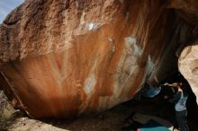 Bouldering in Hueco Tanks on 03/06/2020 with Blue Lizard Climbing and Yoga

Filename: SRM_20200306_1231070.jpg
Aperture: f/8.0
Shutter Speed: 1/250
Body: Canon EOS-1D Mark II
Lens: Canon EF 16-35mm f/2.8 L