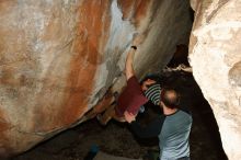 Bouldering in Hueco Tanks on 03/06/2020 with Blue Lizard Climbing and Yoga

Filename: SRM_20200306_1236550.jpg
Aperture: f/8.0
Shutter Speed: 1/250
Body: Canon EOS-1D Mark II
Lens: Canon EF 16-35mm f/2.8 L