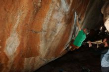 Bouldering in Hueco Tanks on 03/06/2020 with Blue Lizard Climbing and Yoga

Filename: SRM_20200306_1250070.jpg
Aperture: f/8.0
Shutter Speed: 1/250
Body: Canon EOS-1D Mark II
Lens: Canon EF 16-35mm f/2.8 L