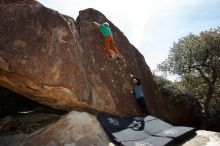 Bouldering in Hueco Tanks on 03/06/2020 with Blue Lizard Climbing and Yoga

Filename: SRM_20200306_1307170.jpg
Aperture: f/6.3
Shutter Speed: 1/250
Body: Canon EOS-1D Mark II
Lens: Canon EF 16-35mm f/2.8 L