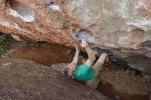 Bouldering in Hueco Tanks on 03/06/2020 with Blue Lizard Climbing and Yoga

Filename: SRM_20200306_1346440.jpg
Aperture: f/7.1
Shutter Speed: 1/250
Body: Canon EOS-1D Mark II
Lens: Canon EF 16-35mm f/2.8 L