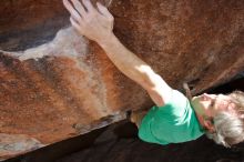 Bouldering in Hueco Tanks on 03/06/2020 with Blue Lizard Climbing and Yoga

Filename: SRM_20200306_1347020.jpg
Aperture: f/10.0
Shutter Speed: 1/250
Body: Canon EOS-1D Mark II
Lens: Canon EF 16-35mm f/2.8 L