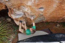 Bouldering in Hueco Tanks on 03/06/2020 with Blue Lizard Climbing and Yoga

Filename: SRM_20200306_1401030.jpg
Aperture: f/7.1
Shutter Speed: 1/250
Body: Canon EOS-1D Mark II
Lens: Canon EF 16-35mm f/2.8 L