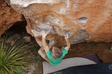 Bouldering in Hueco Tanks on 03/06/2020 with Blue Lizard Climbing and Yoga

Filename: SRM_20200306_1401040.jpg
Aperture: f/7.1
Shutter Speed: 1/250
Body: Canon EOS-1D Mark II
Lens: Canon EF 16-35mm f/2.8 L