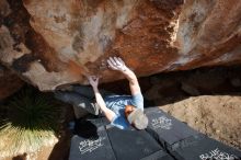 Bouldering in Hueco Tanks on 03/06/2020 with Blue Lizard Climbing and Yoga

Filename: SRM_20200306_1411100.jpg
Aperture: f/8.0
Shutter Speed: 1/320
Body: Canon EOS-1D Mark II
Lens: Canon EF 16-35mm f/2.8 L