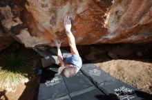 Bouldering in Hueco Tanks on 03/06/2020 with Blue Lizard Climbing and Yoga

Filename: SRM_20200306_1411150.jpg
Aperture: f/8.0
Shutter Speed: 1/320
Body: Canon EOS-1D Mark II
Lens: Canon EF 16-35mm f/2.8 L