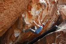 Bouldering in Hueco Tanks on 03/06/2020 with Blue Lizard Climbing and Yoga

Filename: SRM_20200306_1424030.jpg
Aperture: f/7.1
Shutter Speed: 1/250
Body: Canon EOS-1D Mark II
Lens: Canon EF 16-35mm f/2.8 L