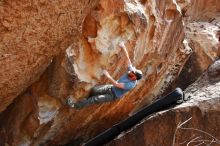 Bouldering in Hueco Tanks on 03/06/2020 with Blue Lizard Climbing and Yoga

Filename: SRM_20200306_1424060.jpg
Aperture: f/7.1
Shutter Speed: 1/250
Body: Canon EOS-1D Mark II
Lens: Canon EF 16-35mm f/2.8 L