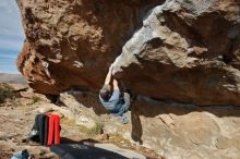 Bouldering in Hueco Tanks on 03/06/2020 with Blue Lizard Climbing and Yoga

Filename: SRM_20200306_1629590.jpg
Aperture: f/5.6
Shutter Speed: 1/640
Body: Canon EOS-1D Mark II
Lens: Canon EF 16-35mm f/2.8 L