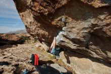 Bouldering in Hueco Tanks on 03/06/2020 with Blue Lizard Climbing and Yoga

Filename: SRM_20200306_1630050.jpg
Aperture: f/5.6
Shutter Speed: 1/800
Body: Canon EOS-1D Mark II
Lens: Canon EF 16-35mm f/2.8 L