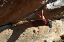 Bouldering in Hueco Tanks on 03/06/2020 with Blue Lizard Climbing and Yoga

Filename: SRM_20200306_1647260.jpg
Aperture: f/4.0
Shutter Speed: 1/640
Body: Canon EOS-1D Mark II
Lens: Canon EF 50mm f/1.8 II