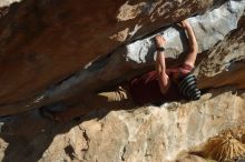 Bouldering in Hueco Tanks on 03/06/2020 with Blue Lizard Climbing and Yoga

Filename: SRM_20200306_1647320.jpg
Aperture: f/4.0
Shutter Speed: 1/800
Body: Canon EOS-1D Mark II
Lens: Canon EF 50mm f/1.8 II