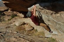 Bouldering in Hueco Tanks on 03/06/2020 with Blue Lizard Climbing and Yoga

Filename: SRM_20200306_1652200.jpg
Aperture: f/4.0
Shutter Speed: 1/1250
Body: Canon EOS-1D Mark II
Lens: Canon EF 50mm f/1.8 II