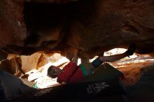 Bouldering in Hueco Tanks on 03/06/2020 with Blue Lizard Climbing and Yoga

Filename: SRM_20200306_1742350.jpg
Aperture: f/4.0
Shutter Speed: 1/400
Body: Canon EOS-1D Mark II
Lens: Canon EF 16-35mm f/2.8 L