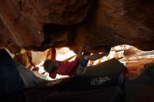 Bouldering in Hueco Tanks on 03/06/2020 with Blue Lizard Climbing and Yoga

Filename: SRM_20200306_1744510.jpg
Aperture: f/4.0
Shutter Speed: 1/320
Body: Canon EOS-1D Mark II
Lens: Canon EF 16-35mm f/2.8 L