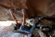 Bouldering in Hueco Tanks on 03/06/2020 with Blue Lizard Climbing and Yoga

Filename: SRM_20200306_1757550.jpg
Aperture: f/2.8
Shutter Speed: 1/250
Body: Canon EOS-1D Mark II
Lens: Canon EF 16-35mm f/2.8 L