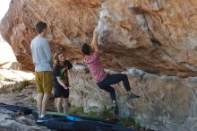 Bouldering in Hueco Tanks on 03/16/2020 with Blue Lizard Climbing and Yoga

Filename: SRM_20200316_1023040.jpg
Aperture: f/4.0
Shutter Speed: 1/500
Body: Canon EOS-1D Mark II
Lens: Canon EF 50mm f/1.8 II