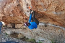 Bouldering in Hueco Tanks on 03/16/2020 with Blue Lizard Climbing and Yoga

Filename: SRM_20200316_1029231.jpg
Aperture: f/3.5
Shutter Speed: 1/500
Body: Canon EOS-1D Mark II
Lens: Canon EF 50mm f/1.8 II