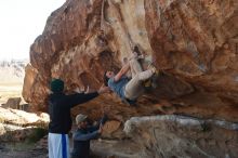 Bouldering in Hueco Tanks on 03/16/2020 with Blue Lizard Climbing and Yoga

Filename: SRM_20200316_1031070.jpg
Aperture: f/5.6
Shutter Speed: 1/500
Body: Canon EOS-1D Mark II
Lens: Canon EF 50mm f/1.8 II