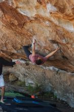 Bouldering in Hueco Tanks on 03/16/2020 with Blue Lizard Climbing and Yoga

Filename: SRM_20200316_1036270.jpg
Aperture: f/4.5
Shutter Speed: 1/500
Body: Canon EOS-1D Mark II
Lens: Canon EF 50mm f/1.8 II