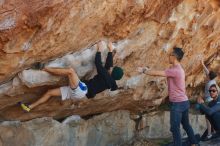 Bouldering in Hueco Tanks on 03/16/2020 with Blue Lizard Climbing and Yoga

Filename: SRM_20200316_1040510.jpg
Aperture: f/4.5
Shutter Speed: 1/500
Body: Canon EOS-1D Mark II
Lens: Canon EF 50mm f/1.8 II