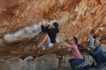 Bouldering in Hueco Tanks on 03/16/2020 with Blue Lizard Climbing and Yoga

Filename: SRM_20200316_1040570.jpg
Aperture: f/4.5
Shutter Speed: 1/500
Body: Canon EOS-1D Mark II
Lens: Canon EF 50mm f/1.8 II