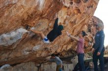 Bouldering in Hueco Tanks on 03/16/2020 with Blue Lizard Climbing and Yoga

Filename: SRM_20200316_1041210.jpg
Aperture: f/5.0
Shutter Speed: 1/500
Body: Canon EOS-1D Mark II
Lens: Canon EF 50mm f/1.8 II