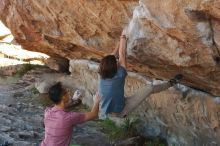 Bouldering in Hueco Tanks on 03/16/2020 with Blue Lizard Climbing and Yoga

Filename: SRM_20200316_1055240.jpg
Aperture: f/4.5
Shutter Speed: 1/500
Body: Canon EOS-1D Mark II
Lens: Canon EF 50mm f/1.8 II