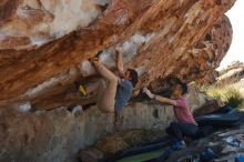 Bouldering in Hueco Tanks on 03/16/2020 with Blue Lizard Climbing and Yoga

Filename: SRM_20200316_1109440.jpg
Aperture: f/5.6
Shutter Speed: 1/500
Body: Canon EOS-1D Mark II
Lens: Canon EF 50mm f/1.8 II