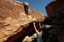 Bouldering in Hueco Tanks on 03/16/2020 with Blue Lizard Climbing and Yoga

Filename: SRM_20200316_1158480.jpg
Aperture: f/8.0
Shutter Speed: 1/250
Body: Canon EOS-1D Mark II
Lens: Canon EF 16-35mm f/2.8 L