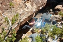 Bouldering in Hueco Tanks on 03/16/2020 with Blue Lizard Climbing and Yoga

Filename: SRM_20200316_1223350.jpg
Aperture: f/8.0
Shutter Speed: 1/250
Body: Canon EOS-1D Mark II
Lens: Canon EF 16-35mm f/2.8 L