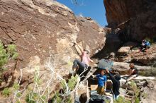 Bouldering in Hueco Tanks on 03/16/2020 with Blue Lizard Climbing and Yoga

Filename: SRM_20200316_1223560.jpg
Aperture: f/8.0
Shutter Speed: 1/250
Body: Canon EOS-1D Mark II
Lens: Canon EF 16-35mm f/2.8 L