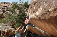 Bouldering in Hueco Tanks on 03/16/2020 with Blue Lizard Climbing and Yoga

Filename: SRM_20200316_1243360.jpg
Aperture: f/8.0
Shutter Speed: 1/250
Body: Canon EOS-1D Mark II
Lens: Canon EF 16-35mm f/2.8 L