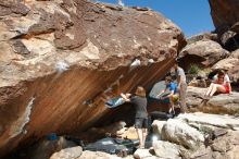 Bouldering in Hueco Tanks on 03/16/2020 with Blue Lizard Climbing and Yoga

Filename: SRM_20200316_1255420.jpg
Aperture: f/8.0
Shutter Speed: 1/250
Body: Canon EOS-1D Mark II
Lens: Canon EF 16-35mm f/2.8 L