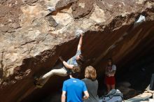 Bouldering in Hueco Tanks on 03/16/2020 with Blue Lizard Climbing and Yoga

Filename: SRM_20200316_1344090.jpg
Aperture: f/2.8
Shutter Speed: 1/2000
Body: Canon EOS-1D Mark II
Lens: Canon EF 50mm f/1.8 II