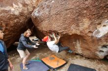 Bouldering in Hueco Tanks on 03/15/2020 with Blue Lizard Climbing and Yoga

Filename: SRM_20200315_0931220.jpg
Aperture: f/4.0
Shutter Speed: 1/320
Body: Canon EOS-1D Mark II
Lens: Canon EF 16-35mm f/2.8 L