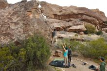 Bouldering in Hueco Tanks on 03/15/2020 with Blue Lizard Climbing and Yoga

Filename: SRM_20200315_0931560.jpg
Aperture: f/4.0
Shutter Speed: 1/1000
Body: Canon EOS-1D Mark II
Lens: Canon EF 16-35mm f/2.8 L