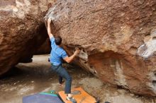 Bouldering in Hueco Tanks on 03/15/2020 with Blue Lizard Climbing and Yoga

Filename: SRM_20200315_0943121.jpg
Aperture: f/4.0
Shutter Speed: 1/400
Body: Canon EOS-1D Mark II
Lens: Canon EF 16-35mm f/2.8 L