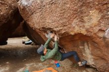 Bouldering in Hueco Tanks on 03/15/2020 with Blue Lizard Climbing and Yoga

Filename: SRM_20200315_0945210.jpg
Aperture: f/4.0
Shutter Speed: 1/320
Body: Canon EOS-1D Mark II
Lens: Canon EF 16-35mm f/2.8 L