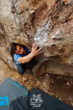 Bouldering in Hueco Tanks on 03/15/2020 with Blue Lizard Climbing and Yoga

Filename: SRM_20200315_0958510.jpg
Aperture: f/5.6
Shutter Speed: 1/500
Body: Canon EOS-1D Mark II
Lens: Canon EF 16-35mm f/2.8 L