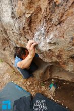 Bouldering in Hueco Tanks on 03/15/2020 with Blue Lizard Climbing and Yoga

Filename: SRM_20200315_1005140.jpg
Aperture: f/5.0
Shutter Speed: 1/400
Body: Canon EOS-1D Mark II
Lens: Canon EF 16-35mm f/2.8 L