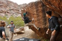 Bouldering in Hueco Tanks on 03/15/2020 with Blue Lizard Climbing and Yoga

Filename: SRM_20200315_1036320.jpg
Aperture: f/5.6
Shutter Speed: 1/400
Body: Canon EOS-1D Mark II
Lens: Canon EF 16-35mm f/2.8 L