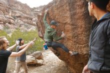 Bouldering in Hueco Tanks on 03/15/2020 with Blue Lizard Climbing and Yoga

Filename: SRM_20200315_1038360.jpg
Aperture: f/5.6
Shutter Speed: 1/400
Body: Canon EOS-1D Mark II
Lens: Canon EF 16-35mm f/2.8 L