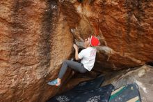 Bouldering in Hueco Tanks on 03/15/2020 with Blue Lizard Climbing and Yoga

Filename: SRM_20200315_1047480.jpg
Aperture: f/5.6
Shutter Speed: 1/250
Body: Canon EOS-1D Mark II
Lens: Canon EF 16-35mm f/2.8 L