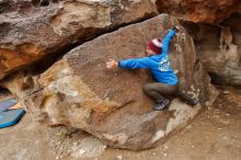 Bouldering in Hueco Tanks on 03/15/2020 with Blue Lizard Climbing and Yoga

Filename: SRM_20200315_1056070.jpg
Aperture: f/5.6
Shutter Speed: 1/320
Body: Canon EOS-1D Mark II
Lens: Canon EF 16-35mm f/2.8 L