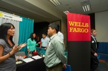 The Asian Business Students Association (ABSA) and the Hispanic Business Student Association (HBSA) hosted the career fair in the San Jacinto Residence Hall, Tuesday, February 6, 2007.

Filename: SRM_20070206_1845187.jpg
Aperture: f/7.1
Shutter Speed: 1/125
Body: Canon EOS-1D Mark II
Lens: Sigma 15-30mm f/3.5-4.5 EX Aspherical DG DF