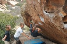 Bouldering in Hueco Tanks on 03/15/2020 with Blue Lizard Climbing and Yoga

Filename: SRM_20200315_1237070.jpg
Aperture: f/5.0
Shutter Speed: 1/320
Body: Canon EOS-1D Mark II
Lens: Canon EF 50mm f/1.8 II