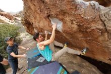 Bouldering in Hueco Tanks on 03/15/2020 with Blue Lizard Climbing and Yoga

Filename: SRM_20200315_1257160.jpg
Aperture: f/4.5
Shutter Speed: 1/320
Body: Canon EOS-1D Mark II
Lens: Canon EF 16-35mm f/2.8 L