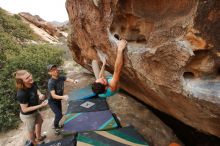 Bouldering in Hueco Tanks on 03/15/2020 with Blue Lizard Climbing and Yoga

Filename: SRM_20200315_1257240.jpg
Aperture: f/5.6
Shutter Speed: 1/320
Body: Canon EOS-1D Mark II
Lens: Canon EF 16-35mm f/2.8 L