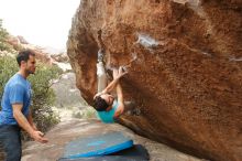 Bouldering in Hueco Tanks on 03/15/2020 with Blue Lizard Climbing and Yoga

Filename: SRM_20200315_1324080.jpg
Aperture: f/4.5
Shutter Speed: 1/320
Body: Canon EOS-1D Mark II
Lens: Canon EF 16-35mm f/2.8 L